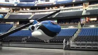 Airtran RC Nylon Blimp.....You are cleared for takeoff