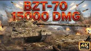 15000 Damage::BZT-70 Mir Tankov(WoT RU)