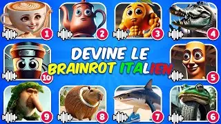Devine les Animaux Brainrots Italiens en 5 secondes | 75 D&eacute;fis Brainrot | Tralalero, Bombardino