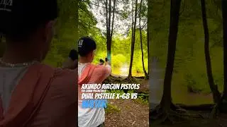 Double Pistelle X68 airguns VS water