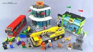 🔄 LEGO City 2013 Town Square 60026 set review! re upload