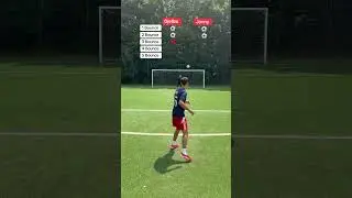 5 Bounce challenge 😱| #football #shorts