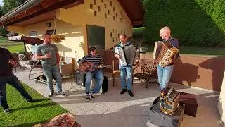 Ansambel Jarica in Marjan Lesjak- Kam le čas beži ( Ans. Štirje Kovači)