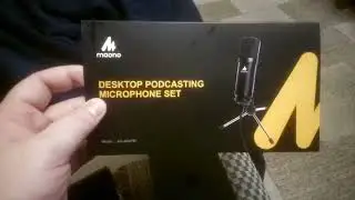 Микрофон Maono AU-A04TR Черный Тестовая запись