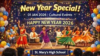 New Year Special | 01 JAN 2026 | Cultural Events | St. Mary&rsquo;s High School