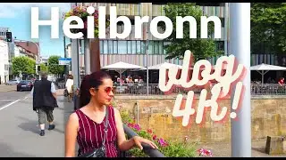 Heilbronn City 4K Vlog I Neckar River I German City