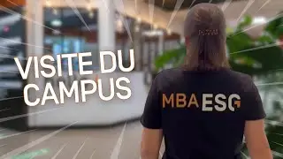 Visite du campus et des services MBA ESG
