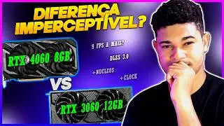 RTX 3060 12GB VS RTX 4060 - QUAL COMPENSA MAIS EM 2025?