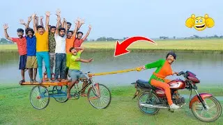 Must Watch New Special Comedy Video 2025 😎Totally Amazing Comedy 2025  Episode 724 By Bidik Fun Tv