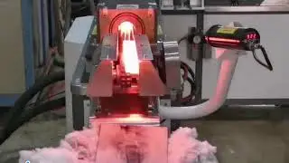 Automation induction heating system for steel billet forging & Automatic High frequency forging