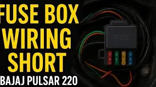 Bajaj Pulsar 220 Lighting Fuse Short Problem | Fuse Box Wiring Check | Full Solution