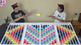 👯‍♂️ Color Ball Sorting Game | Relaxing Puzzle Challenge with a Friend 🎨