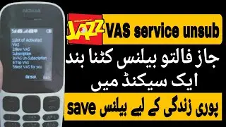 how to unsub jazz vas services | jazz sim all services unsubscribe code | account se apne aap paise