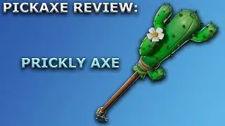 Prickly Axe Pickaxe Review + Sound Showcase! ~ Fortnite Battle Royale