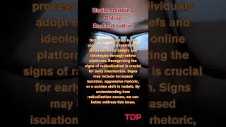 Combating Online Radicalization: Understanding Online Radicalization #shorts