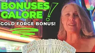 500 долларов на игровой автомат Megabucks Gold Forge в Aria Las Vegas #casinogame #slotmachinestr...