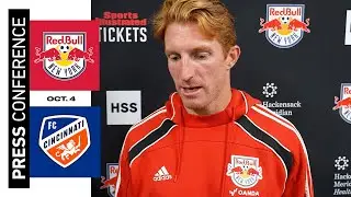Tim Parker | Postmatch Press Conference | New York Red Bulls vs. FC Cincinnati