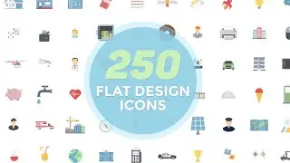 Flat Design Icons | After Effects Template