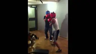 UFC 134 underground fight