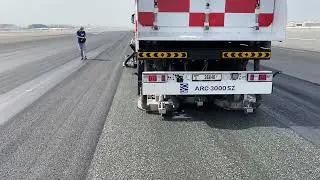 Rubber Removal at Dubai Airport