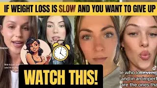 The TRUTH About SLOW Weight Loss ✨TRUST THE PROCESS and DON'T GIVE UP