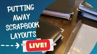 Chat & Put Away Scrapbook Layouts | ColieBing