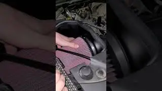 K&N Cold Air Intake on 5.3L Suburban #automobile