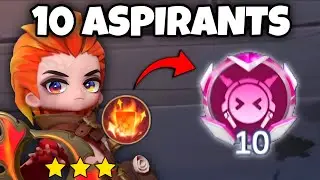 VERY EASY EARLY 10 ASPIRANTS USING COMMANDER VALIR!! MAGIC CHESS GO GO BEST STRATEGY 
