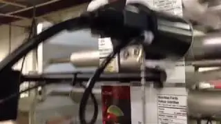 Printing on Flexible Plastic Film by industrial printer RNJet100 | RN Mark