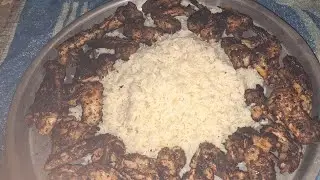 شوي جناحين الدجاج بطريقة بسيطة 👌والطعم روعةة😋😋#الجزائر #مشاوى #غزة 