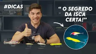 Qual o TAMANHO CERTO da ISCA? DESCUBRA AGORA!    #dicas #fishing #tricks #tucunare #fishingtricks