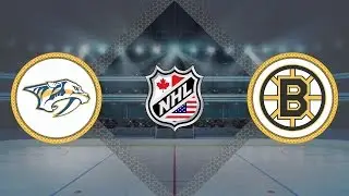 Обзор матча Нэшвилл - Бостон / PREDATORS VS BRUINS MARCH 28, 2017 HIGHLIGHTS