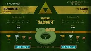 OOT Rando Tournoi Saison 4 - Bonooru vs Gsk8