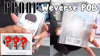 [unboxing] BTS Proof Set + Weverse  POB - unexpected turn of events lol