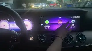 Цифровая приборная панель Belsee + экран подключения мультимедиа на Android Mercedes-Benz E-Class...