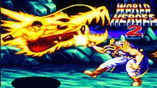 World Heroes 2 - Kim Dragon (No Death) Arcade 1993 60FPS