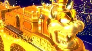 Super Mario 3D World Walkthrough World 5 (All Green Stars & Stamps)