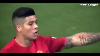 Marcos Rojo ►  Manchester United ►  Kỹ năng ph&ograve;ng thủ tuyệt vời  - 2017 HD