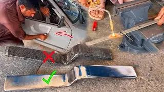 Complete method to make a dent removal hammer making without removing paint | Paintless dent repair