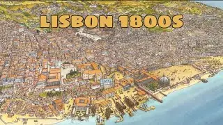 LISBON in the 1800s Recreated using AI