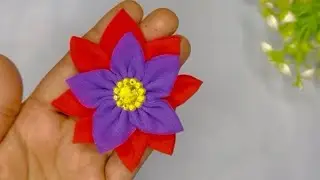 DIY: How to Make a Cloth Flower I DIY: Easy Tricks Fabric FlowersMaking | Flower Making With Cloth