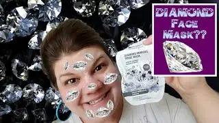DIAMOND Mineral Clay Mask- does it work??? ~ Sam Glamslam