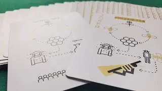 ELLUSIONIST SUPER BEES PLAYING CARDS DECK REVIEW VIDEO