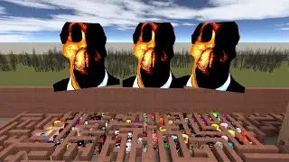 Big Obunga Priangle Aughh And Yshie Kimura Nextbot And Unlimited Maze! #Nextbot #Gmod