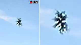 This Man's Live Video Shows Mysterious Black Goo Entity In The Sky..