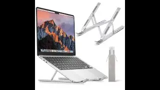 Aluminum Laptop Stand Detachable Computer Stand Riser Holder Notebook Stand Compatible For Laptop Mo