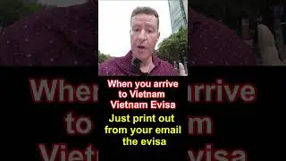 Vietnam evisa - At the IMMIGRATION when you ARRIVED