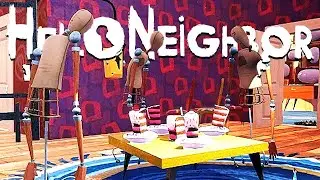I Beat The Party ROOM!!!: Hello Neighbor Act 3 Gameplay #3