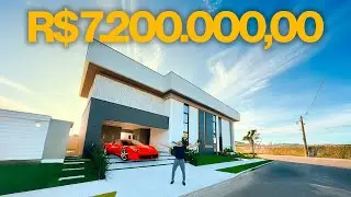 TOUR POR UMA CASA DE LUXO QUE MAIS PARECE UM SONHO!