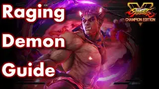 SFV Kage How to do Raging Demon (instant and unavoidable) - Raging Demon Guide - Street Fighter 5 CE